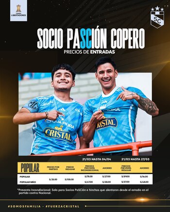 Foto: Sporting Cristal.