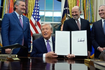 Trump afirmó que este domingo se podría firmar el acuerdo con Irán (AP Foto/Alex Brandon, Archivo)
