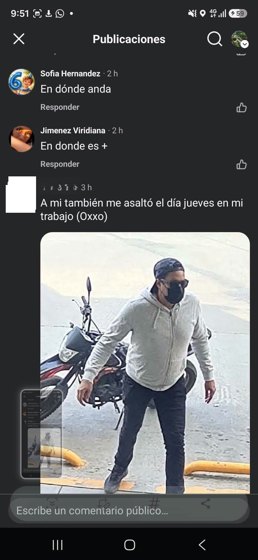 Asalto comercio Cuautitlán Izcalli Edomex