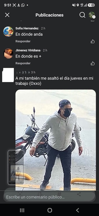 Asalto comercio Cuautitlán Izcalli Edomex