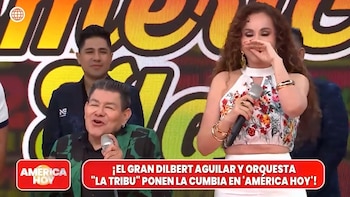 Dilbert Aguilar confiesa que estuvo enamorado de Janet Barboza y le compuso canción: “Tengo que olvidarla, está con mi mejor amigo”