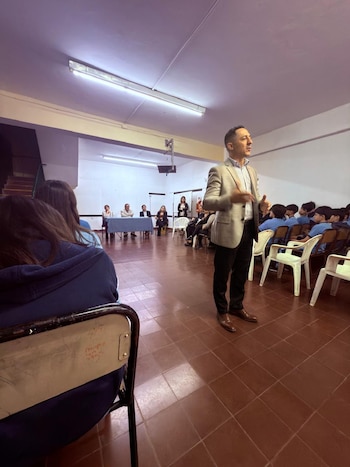 El juez penal juvenil Rodrigo