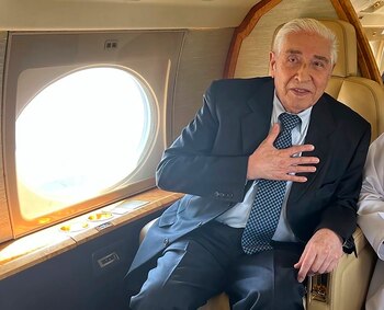 Baquer Namazi, de 85 años,