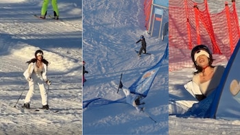 Gisele tuvo un accidente mientras