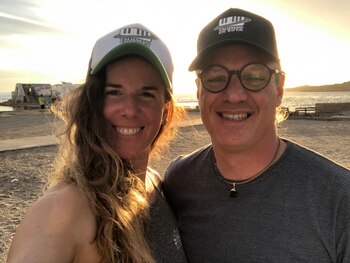 Martín Tarnofsky y Eli Magistocchi.