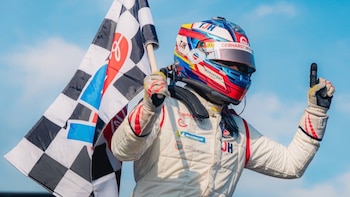Colombia tiene un nuevo campeón en el automovilismo internacional: Óscar Tunjo ganó la IMSA VP Racing SportsCar Challenge