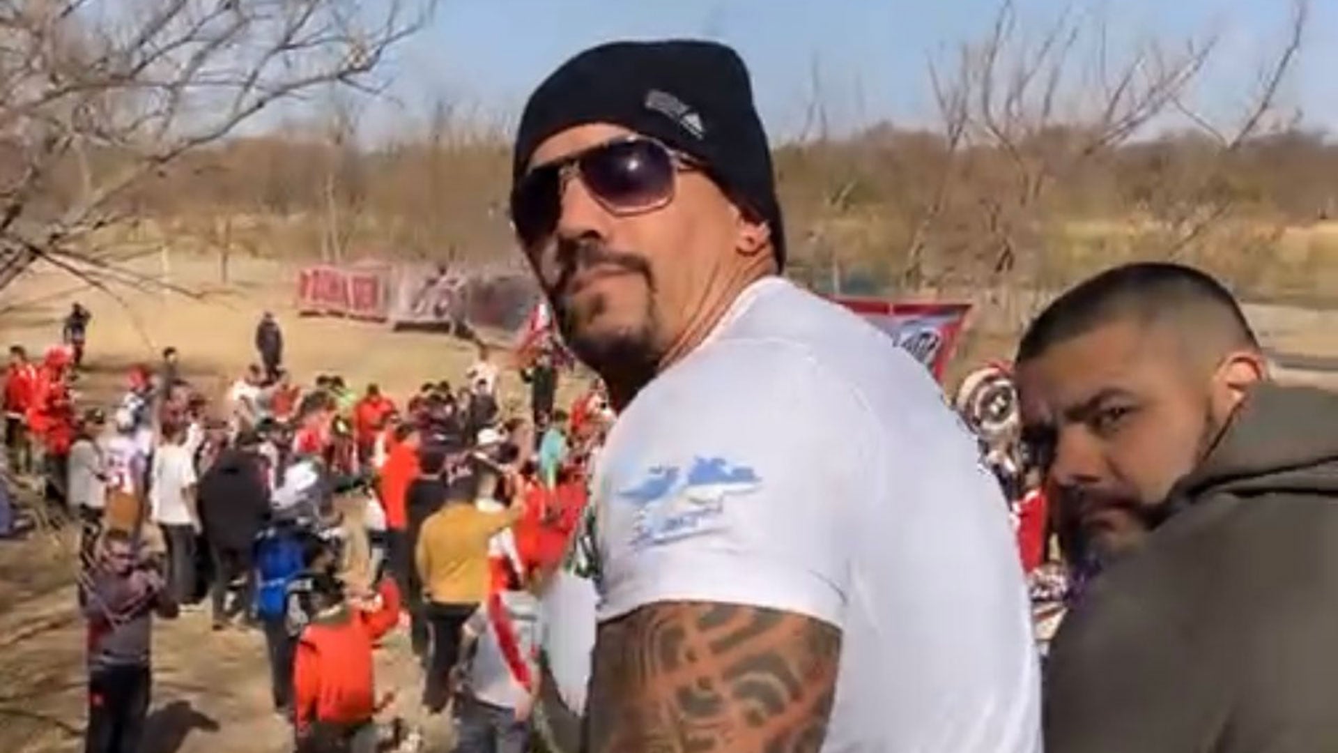 Ariel Calvici, líder de una de las facciones de la barra de River