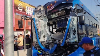 Qué pasará con el conductor que chocó unidad del Trolebús Santa Martha - Chalco en la estación Covadonga