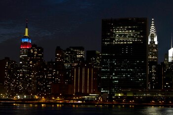 Fotografía panorámica de la ciudad