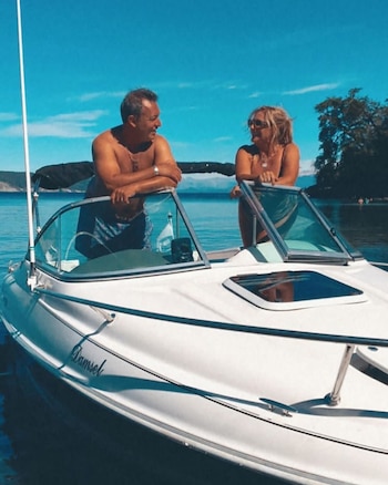 Chino Tapia y Viviana Juricka