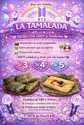 La “Tamalada BTS” se vuelve