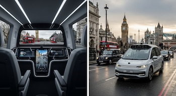 Imagen referencial de un robotaxi