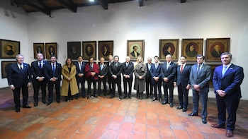 Los gobernadores junto a Javier Milei en 210° aniversario del Día de la Independencia en Tucumán