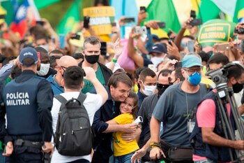 El presidente de Brasil, Jair