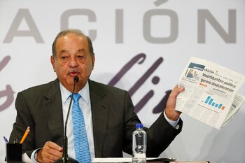 El magnate mexicano Carlos Slim.