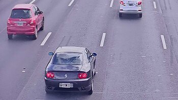 La Ferrari de Peña tiene,