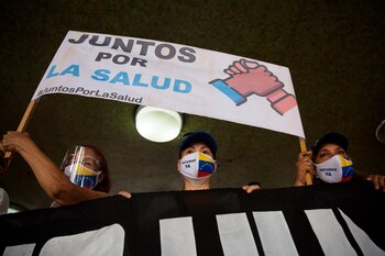 Una de las protestas por