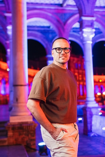 Javier Esteban, criador e diretor do Icónica Santalucía Sevilla Fest.