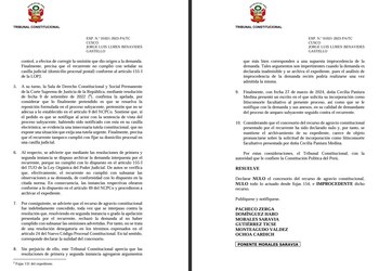 Resolución del TC sobre el