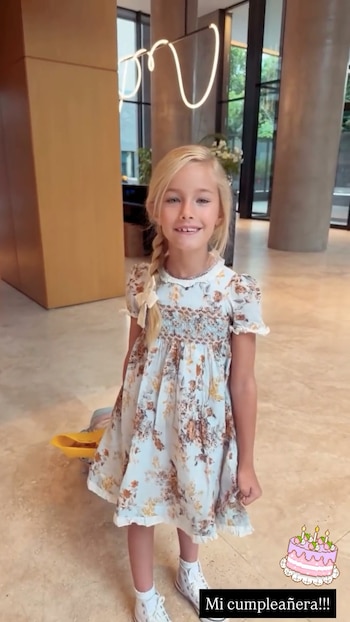 La pequeña Matilda previo al