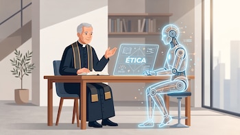 Anthropic, Google, Meta y Microsoft consultan a sacerdotes para enseñarle ética a sus IA