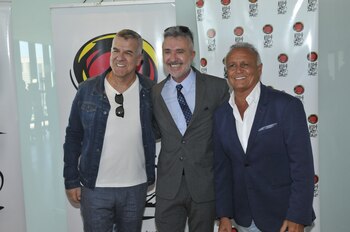 Dady Brieva y Miguel DEl