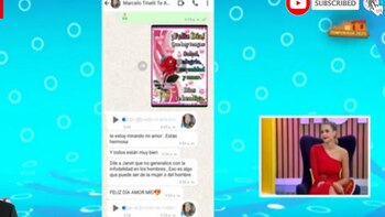 Marcelo Tinelli sorprendió en vivo