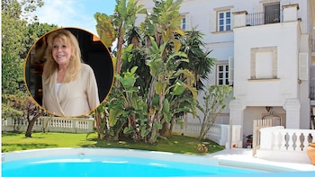 La baronesa Thyssen pone en