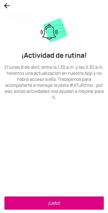 Nequi tendrá cierre temporal de