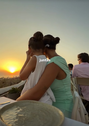 Así ha vivido el eclipse Laura Escanes (Instagram)