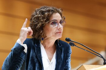 La vicepresidenta primera y ministra de Hacienda, María Jesús Montero (Marta Fernández - Europa Press)