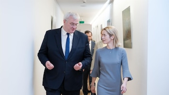 Los ministros de Exteriores de