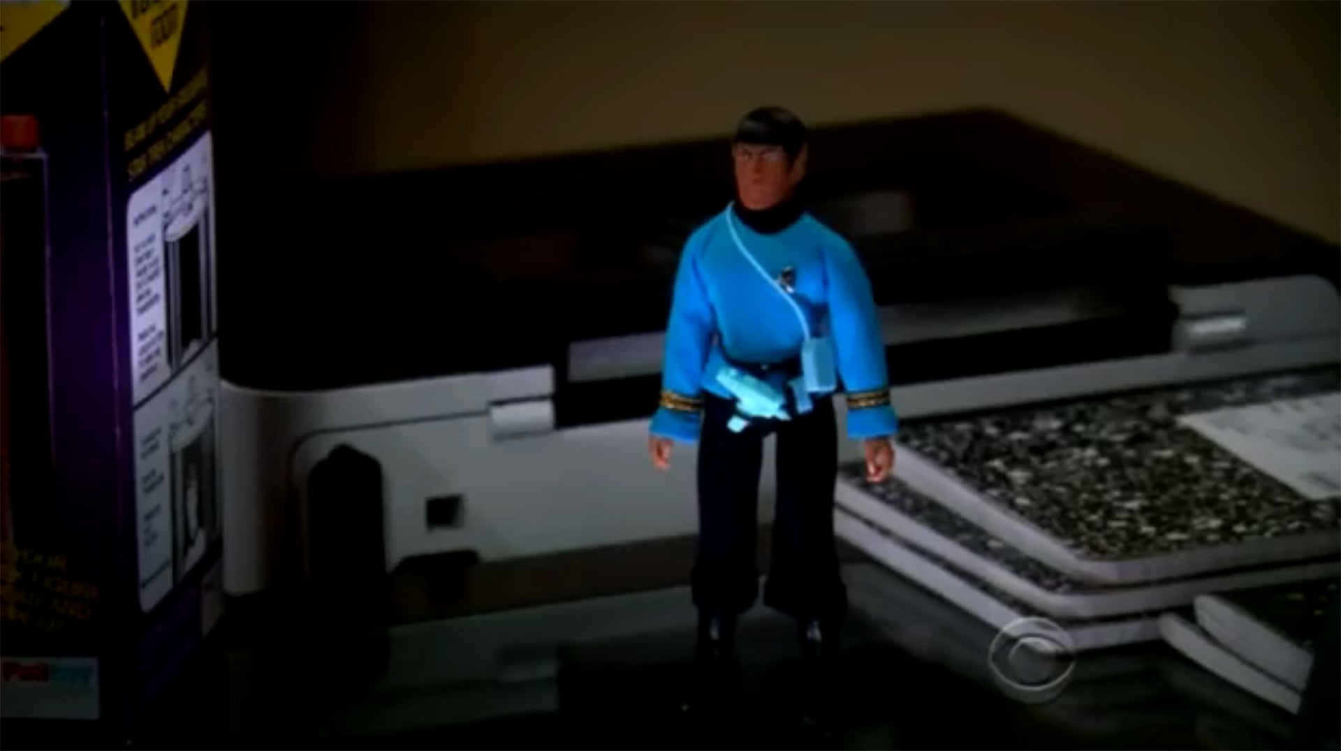 Leonard Nimoy tuvo un cameo solo en voz en