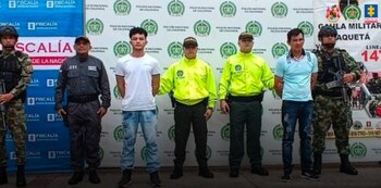 Los presuntos autores del crimen