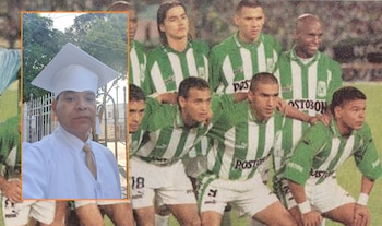 El futbolista Oswaldo ‘Nene’ Mackenzie se graduó de bachiller a sus 49 años