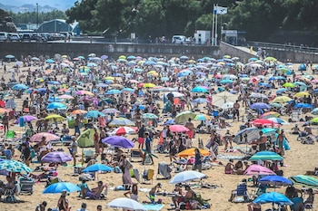 10/08/2025 Primera playa de El Sardinero, a 10 de agosto de 2025, en Santander, Cantabria (España).
POLITICA
Nacho Cubero - Europa Press