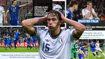 “Apocalipsis”, “desastre” y “fracaso”: las lapidarias críticas de los medios de Italia luego de quedarse otra vez afuera del Mundial