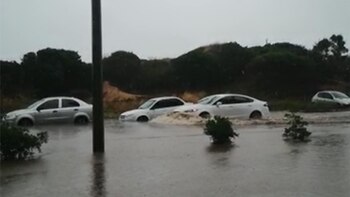 Inundaciones en Punta del Este