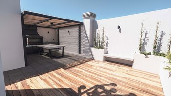 Con terrazas propias son muy