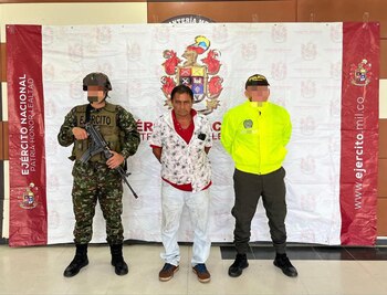 Captura de integrante del ELN