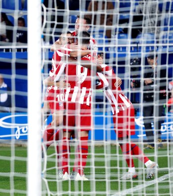 El delantero español del Atlético