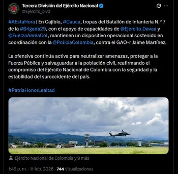 Las autoridades identificaron al Frente