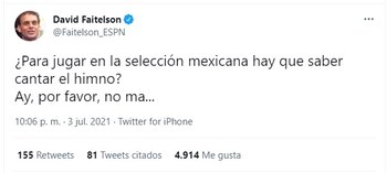 David Faitelson, quien por
