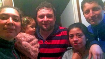 Pilar y Guido junto a