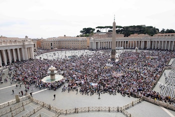 La plaza de San Pedro,