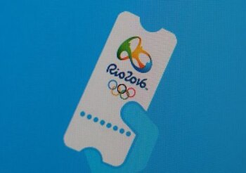 A monitor screen shot shows the official website of ticketing for Rio 2016 Olympic games in Rio de Janeiro, Brazil, on March 31, 2015. AFP PHOTO / YASUYOSHI CHIBA (Photo credit should read YASUYOSHI CHIBA/AFP/Getty Images)