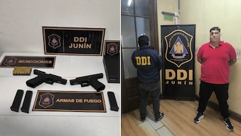 Un hombre amenazó a un vecino con una pistola por una deuda de luz y terminó detenido con un arsenal en su casa