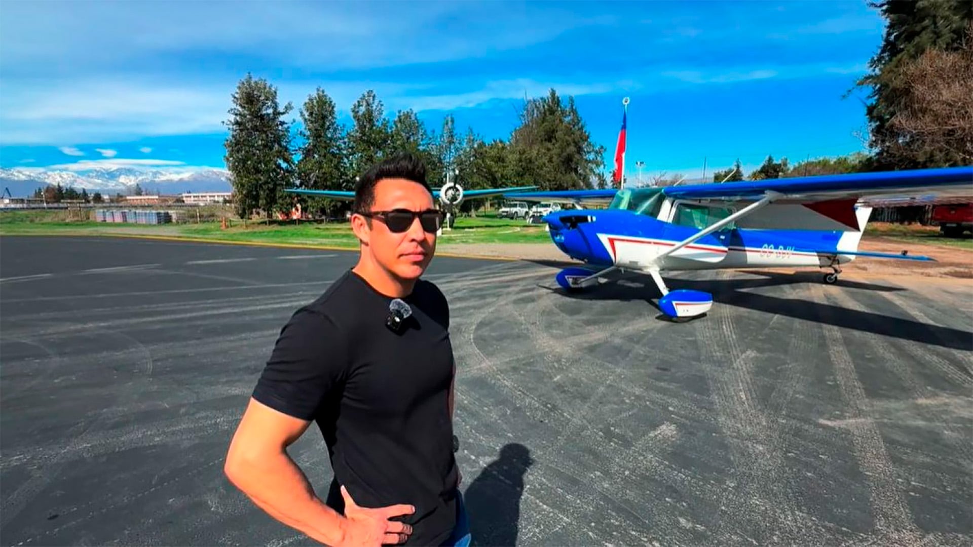 Tapia falleció al perder una hélice su avioneta.