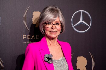 La actriz puertorriqueña Rita Moreno.