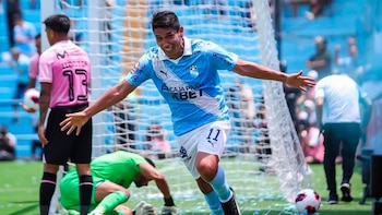 Irven Ávila lleva tres goles en el año con Sporting Cristal. - Crédito: Nación Celeste